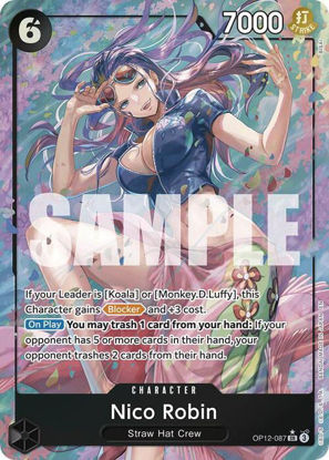 Nico Robin (Alternate Art) - OP12-087a - Alternate Art