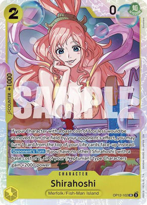 Shirahoshi - OP12-102 - Super Rare