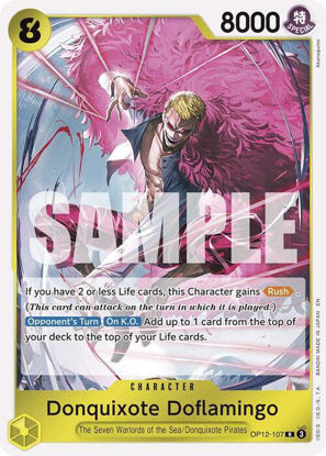 Donquixote Doflamingo - OP12-107 - Rare