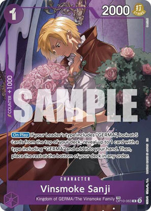 Vinsmoke Sanji - OP12-OP10-063 - Special