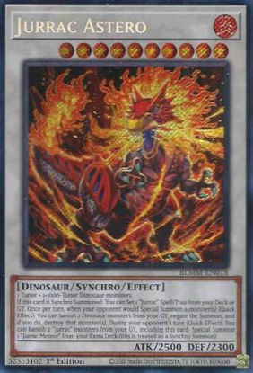 Jurrac Astero - BLMM-EN018 - Secret Rare 1st Edition