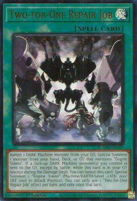 Two-for-One Repair Job - BLMM-EN029 - Ultra Rare 1st Edition