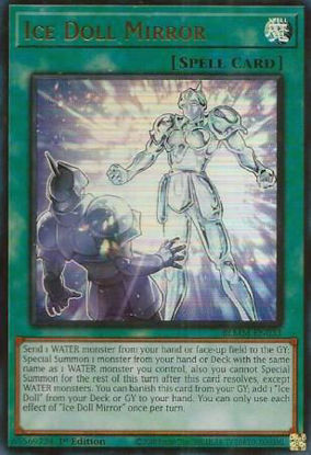 Ice Doll Mirror - BLMM-EN033 - Ultra Rare 1st Edition