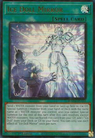 Ice Doll Mirror - BLMM-EN033 - Ultra Rare 1st Edition