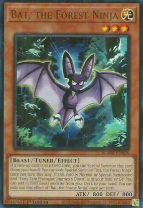 Bat, the Forest Ninja - BLMM-EN034 - Ultra Rare 1st Edition
