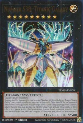 Number S38: Titanic Galaxy - BLMM-EN038 - Ultra Rare 1st Edition