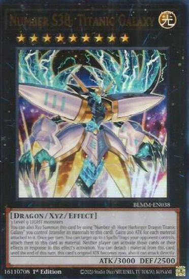 Number S38: Titanic Galaxy - BLMM-EN038 - Ultra Rare 1st Edition