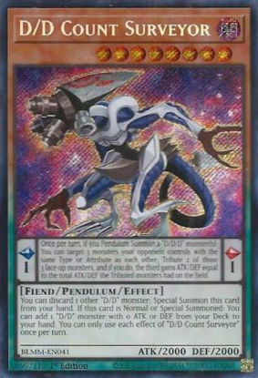 D/D Count Surveyor - BLMM-EN041 - Secret Rare 1st Edition