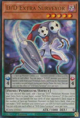 D/D Extra Surveyor - BLMM-EN043 - Ultra Rare 1st Edition