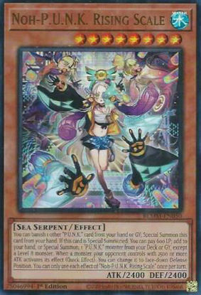 Noh-P.U.N.K. Rising Scale - BLMM-EN050 - Ultra Rare 1st Edition