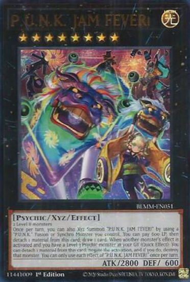 P.U.N.K. JAM FEVER! - BLMM-EN051 - Ultra Rare 1st Edition