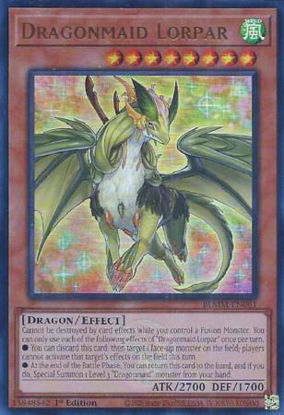 Dragonmaid Lorpar - BLMM-EN061 - Ultra Rare 1st Edition