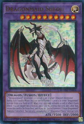 Dragonmaid Sheou - BLMM-EN064 - Ultra Rare 1st Edition