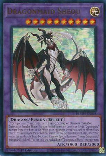 Dragonmaid Sheou - BLMM-EN064 - Ultra Rare 1st Edition