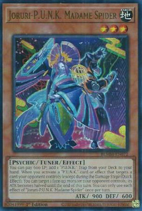Joruri-P.U.N.K. Madame Spider - BLMM-EN072 - Ultra Rare 1st Edition