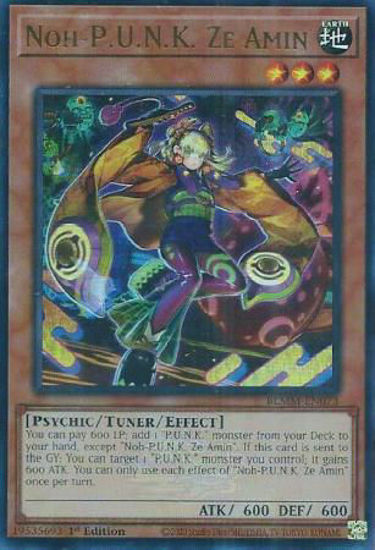 Noh-P.U.N.K. Ze Amin - BLMM-EN073 - Ultra Rare 1st Edition