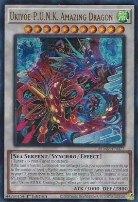 Ukiyoe-P.U.N.K. Amazing Dragon - BLMM-EN077 - Ultra Rare 1st Edition