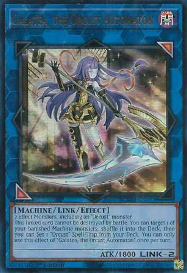 Galatea, the Orcust Automaton - BLMM-EN093 - Ultra Rare 1st Edition