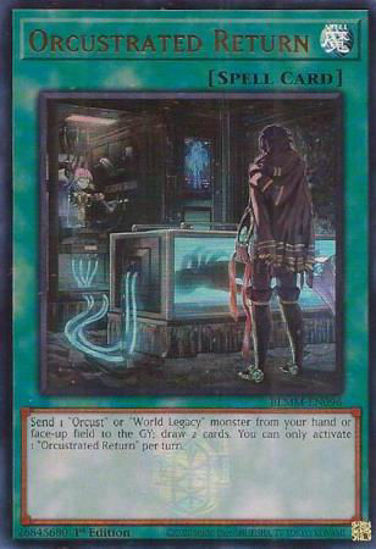 Orcustrated Return - BLMM-EN096 - Ultra Rare 1st Edition