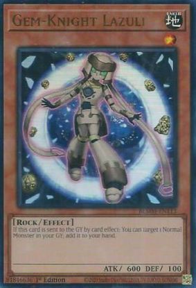 Gem-Knight Lazuli - BLMM-EN113 - Ultra Rare 1st Edition