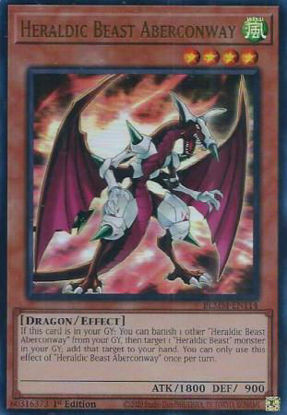 Heraldic Beast Aberconway - BLMM-EN114 - Ultra Rare 1st Edition