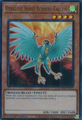 Heraldic Beast Berners Falcon - BLMM-EN115 - Ultra Rare 1st Edition