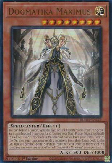 Dogmatika Maximus - BLMM-EN129 - Ultra Rare 1st Edition