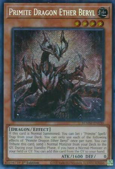Primite Dragon Ether Beryl - BLMM-EN130 - Secret Rare 1st Edition