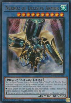 Nekroz of Decisive Armor - BLMM-EN133 - Ultra Rare 1st Edition