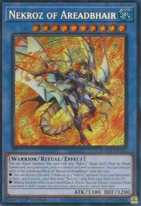 Nekroz of Areadbhair - BLMM-EN135 - Secret Rare 1st Edition