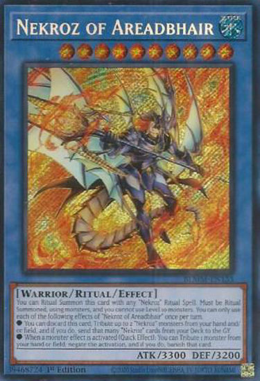 Nekroz of Areadbhair - BLMM-EN135 - Secret Rare 1st Edition