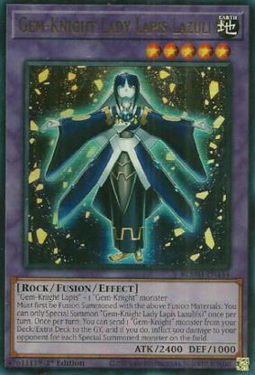 Gem-Knight Lady Lapis Lazuli - BLMM-EN144 - Ultra Rare 1st Edition