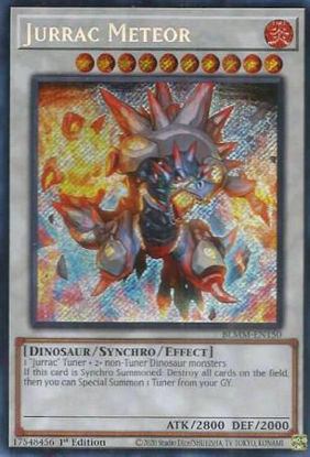 Jurrac Meteor - BLMM-EN150 - Secret Rare 1st Edition
