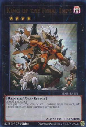 King of the Feral Imps - BLMM-EN154 - Ultra Rare 1st Edition