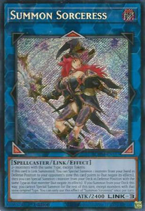 Summon Sorceress - BLMM-EN157 - Secret Rare 1st Edition
