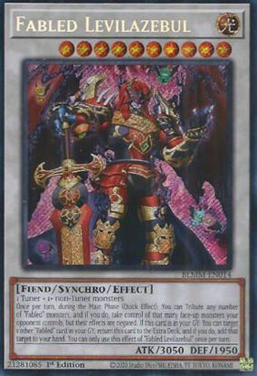 Fabled Levilazebul - BLMM-EN014 - Secret Rare 1st Edition