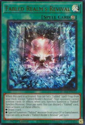 Fabled Realms Revival - BLMM-EN015 - Ultra Rare 1st Edition