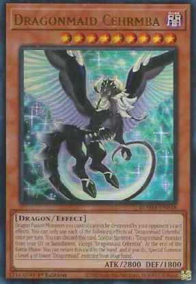 Dragonmaid Cehrmba - BLMM-EN048 - Ultra Rare 1st Edition