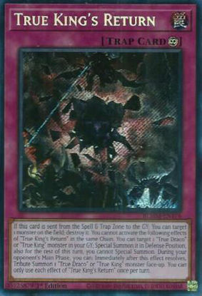 True Kings Return - BLMM-EN176 - Secret Rare 1st Edition