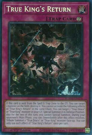 True Kings Return - BLMM-EN176 - Secret Rare 1st Edition