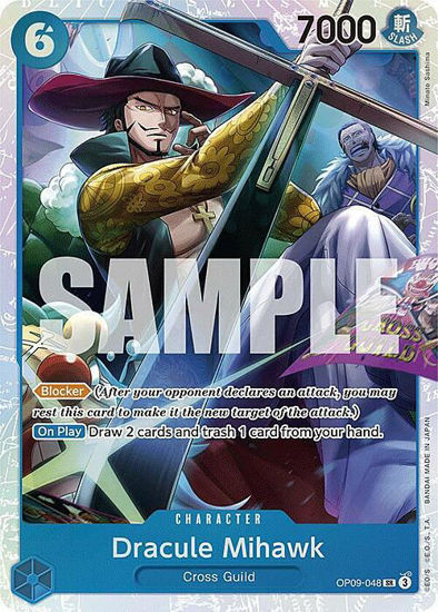 Dracule Mihawk - OP09-048 - Super Rare