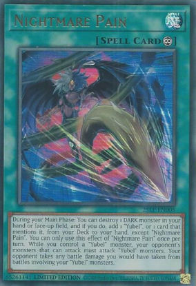 Nightmare Pain - 25LP-EN005-UR - (V.1 - Ultra Rare) 1st Edition