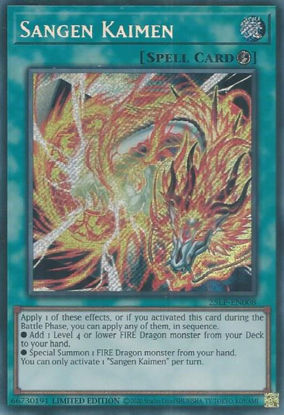 Sangen Kaimen - 25LP-EN008-SCR - (V.1 - Secret Rare) 1st Edition