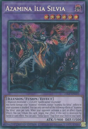 Azamina Ilia Silvia - 25LP-EN010-SCR - (V.1 - Secret Rare) 1st Edition