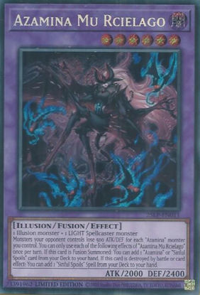 Azamina Mu Rcielago - 25LP-EN011-SCR - (V.1 - Secret Rare) 1st Edition