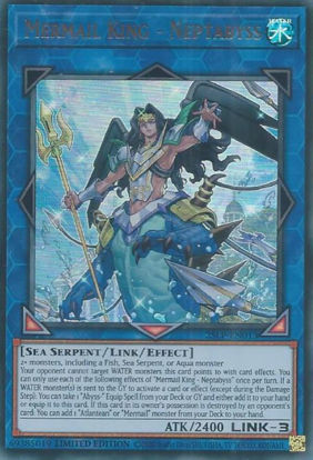 Mermail King - Neptabyss - 25LP-EN013-UR - (V.1 - Ultra Rare) 1st Edition
