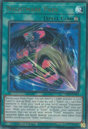 Nightmare Pain - 25LP-EN005-UR - (V.2 - Ultra Rare) 1st Edition
