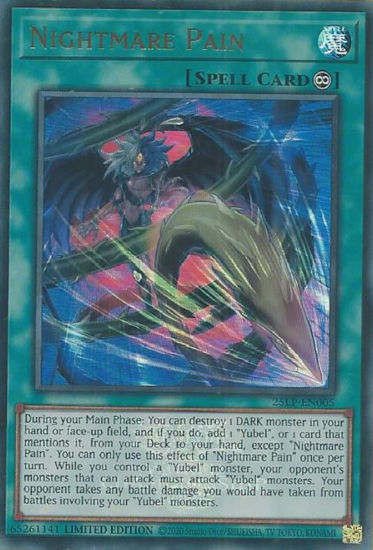 Nightmare Pain - 25LP-EN005-UR - (V.2 - Ultra Rare) 1st Edition