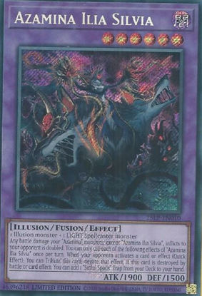 Azamina Ilia Silvia - 25LP-EN010-SCR - (V.2 - Secret Rare) 1st Edition