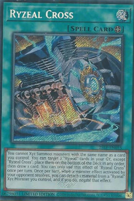 Ryzeal Cross - 25LP-EN015-SCR - (V.2 - Secret Rare) 1st Edition